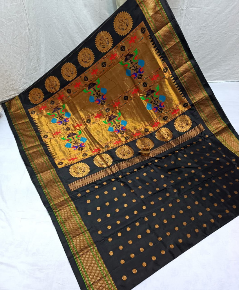 Image of Gadwal Pure Silk Saree