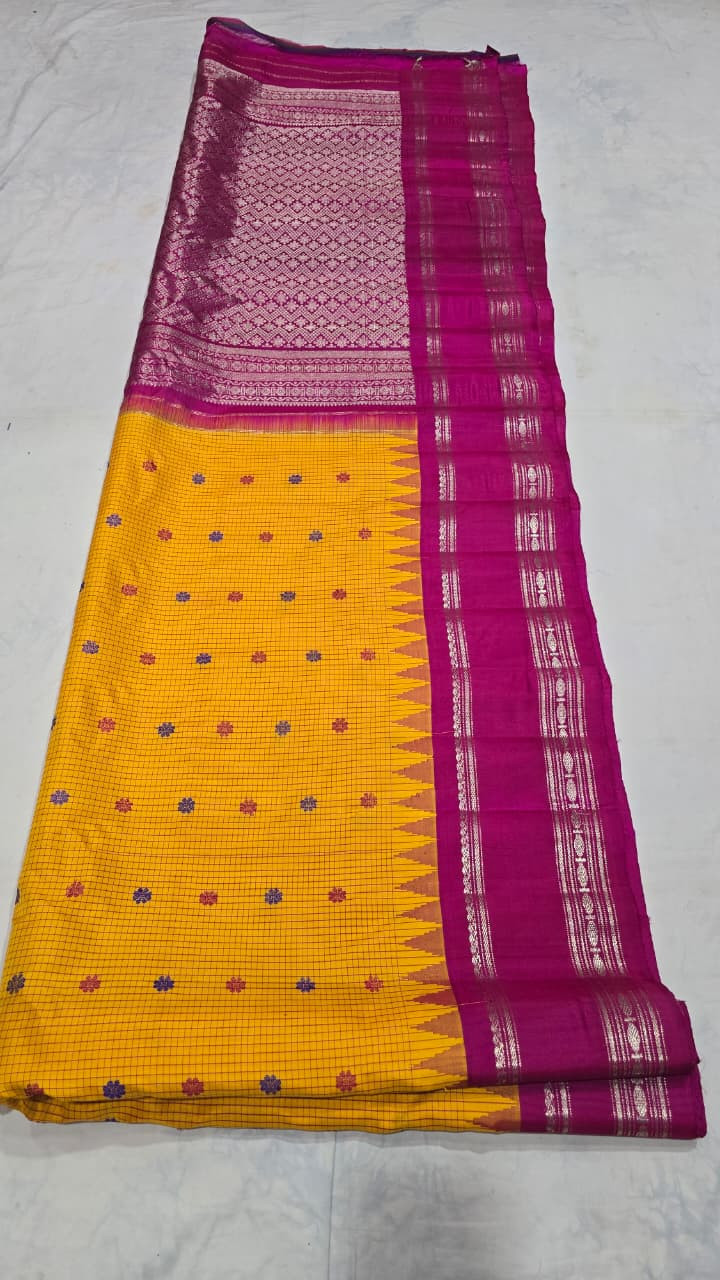 Gadwal Pure Silk Saree