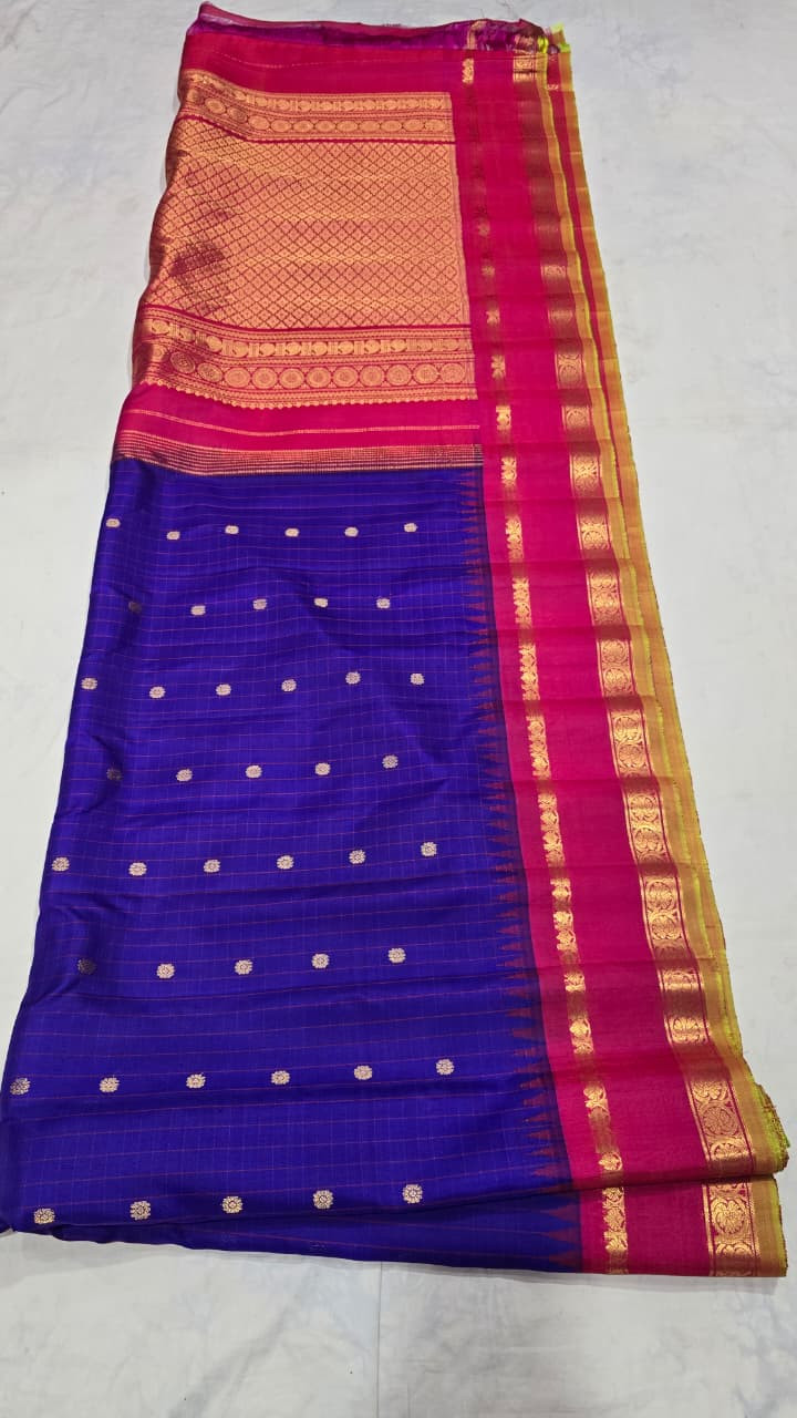 Gadwal Pure Silk Saree