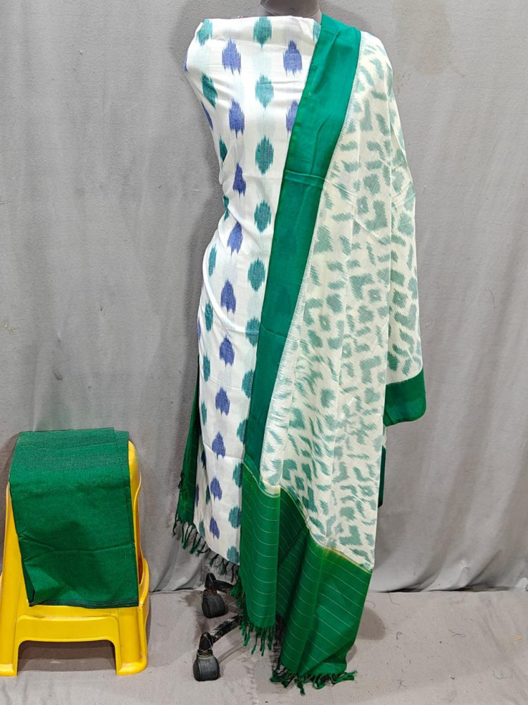 Image of Ikkat Cotton Dress Material