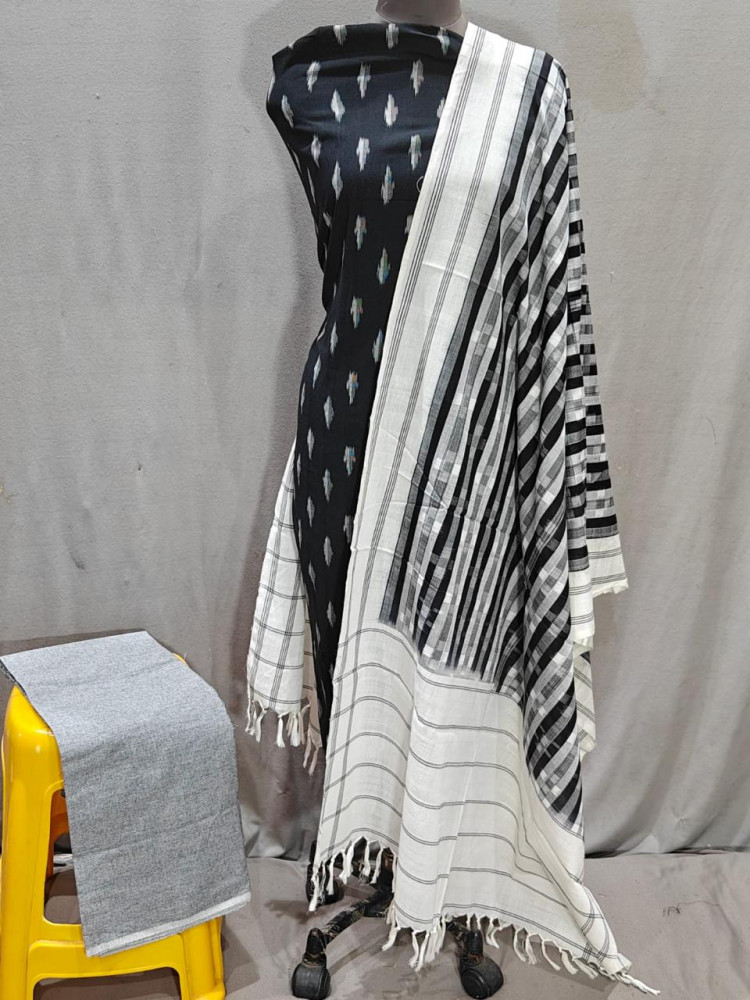 Image of Ikkat Cotton Dress Material