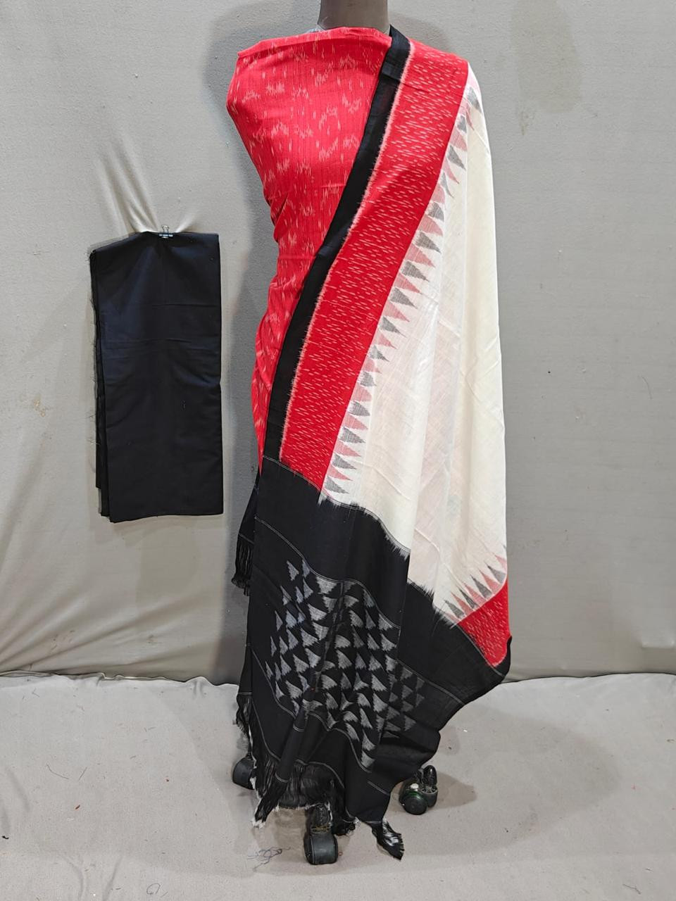 Ikkat Cotton Dress Material