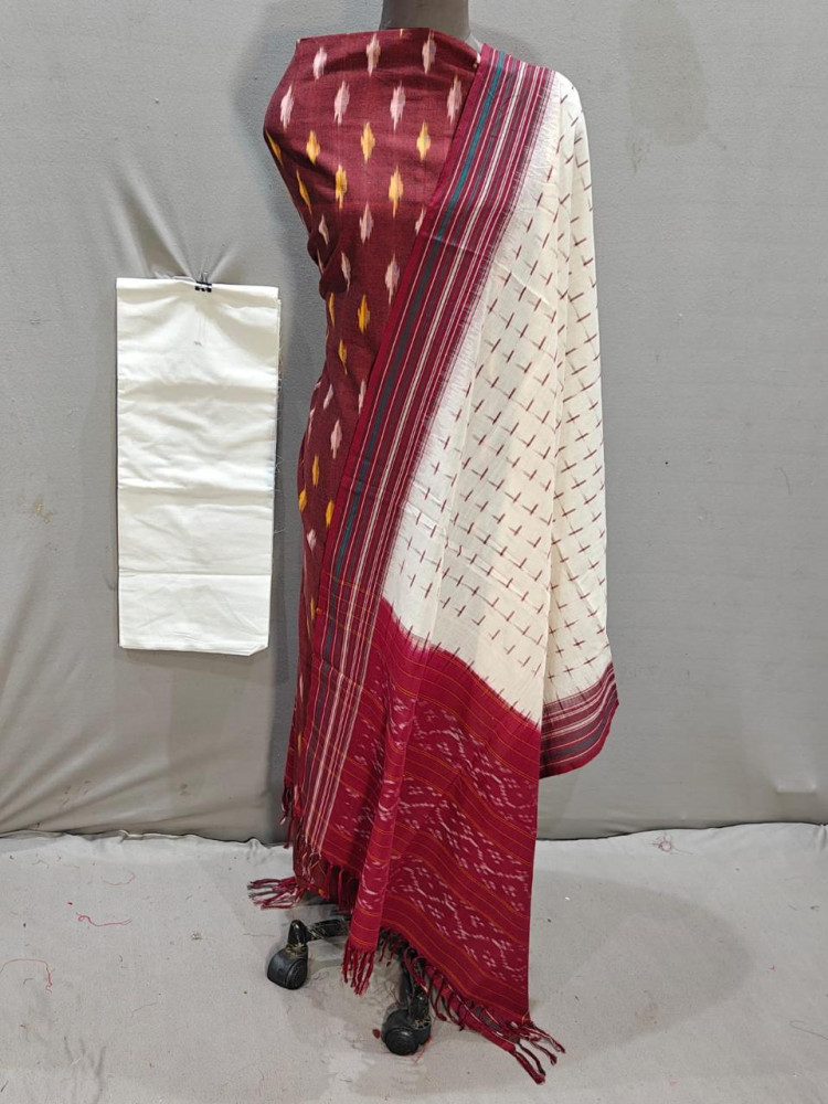 Image of Ikkat Cotton Dress Material