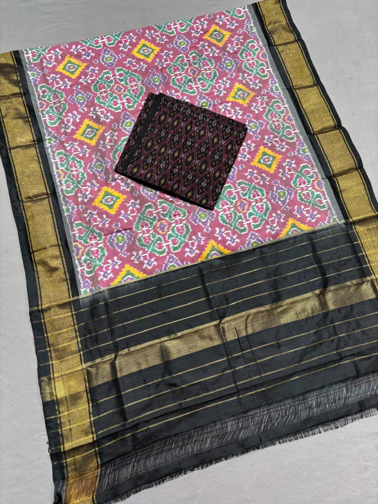 Image of Pochampally Ikkat Pattu Dress Material