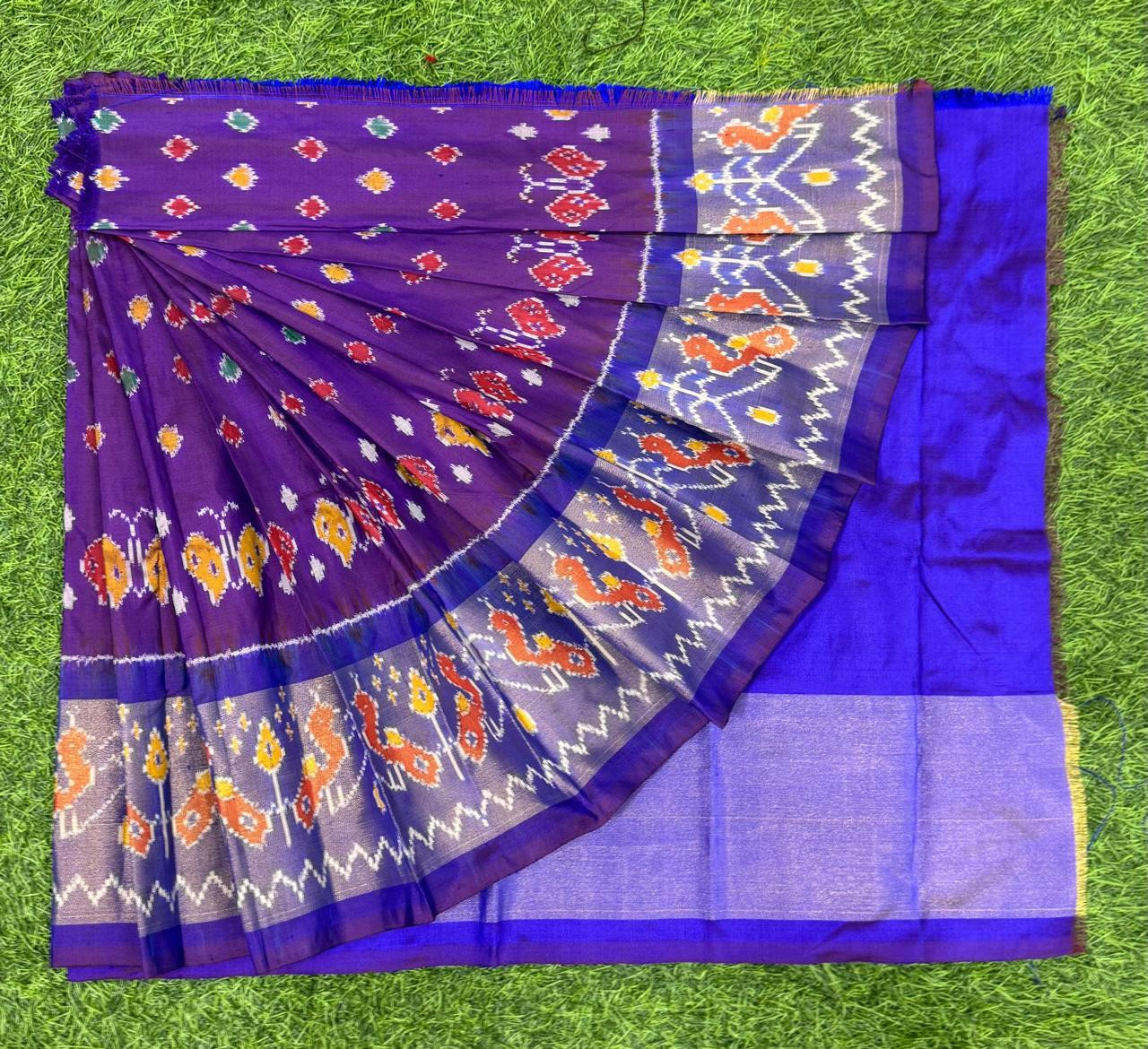 Ikkat Pure Silk Zero Size Lehenga