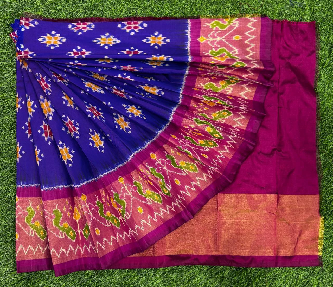 Ikkat Pure Silk Zero Size Lehenga