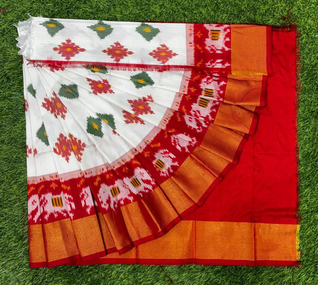Ikkat Pure Silk Zero Size Lehenga