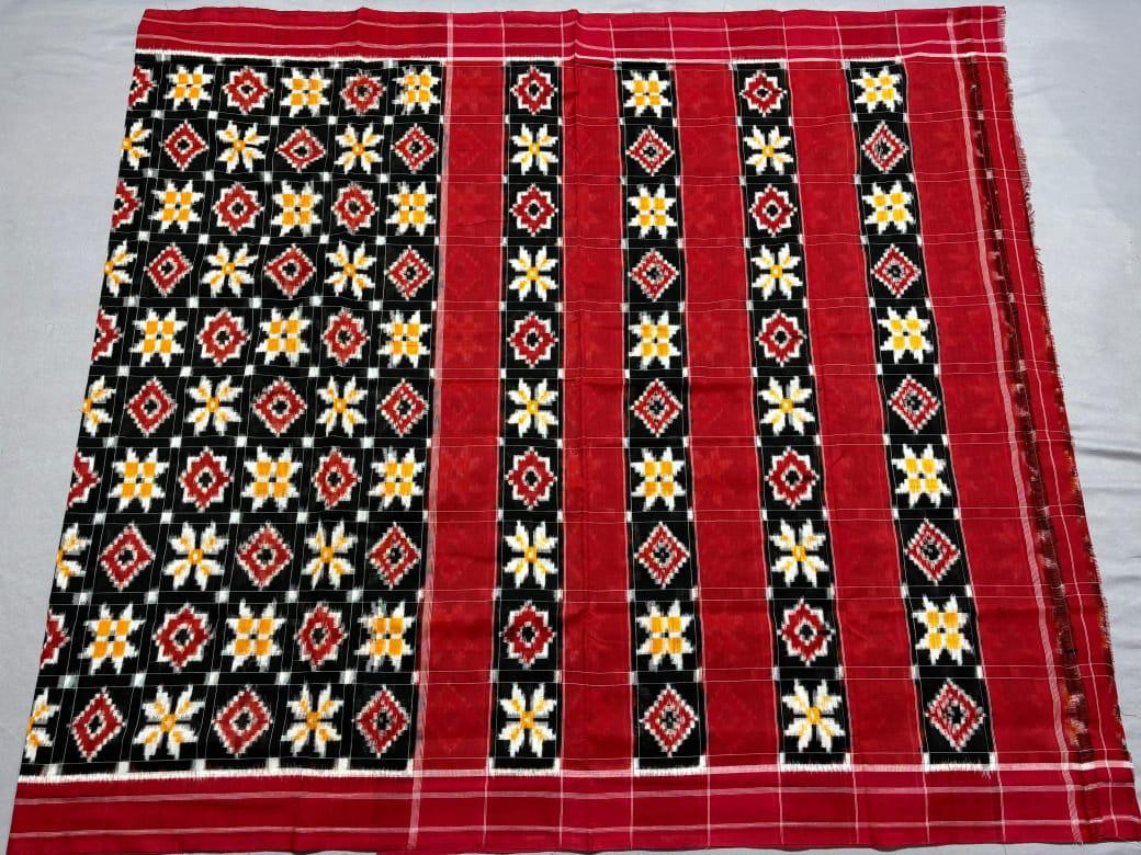 Teliya Rumal Mesrised Cotton Saree
