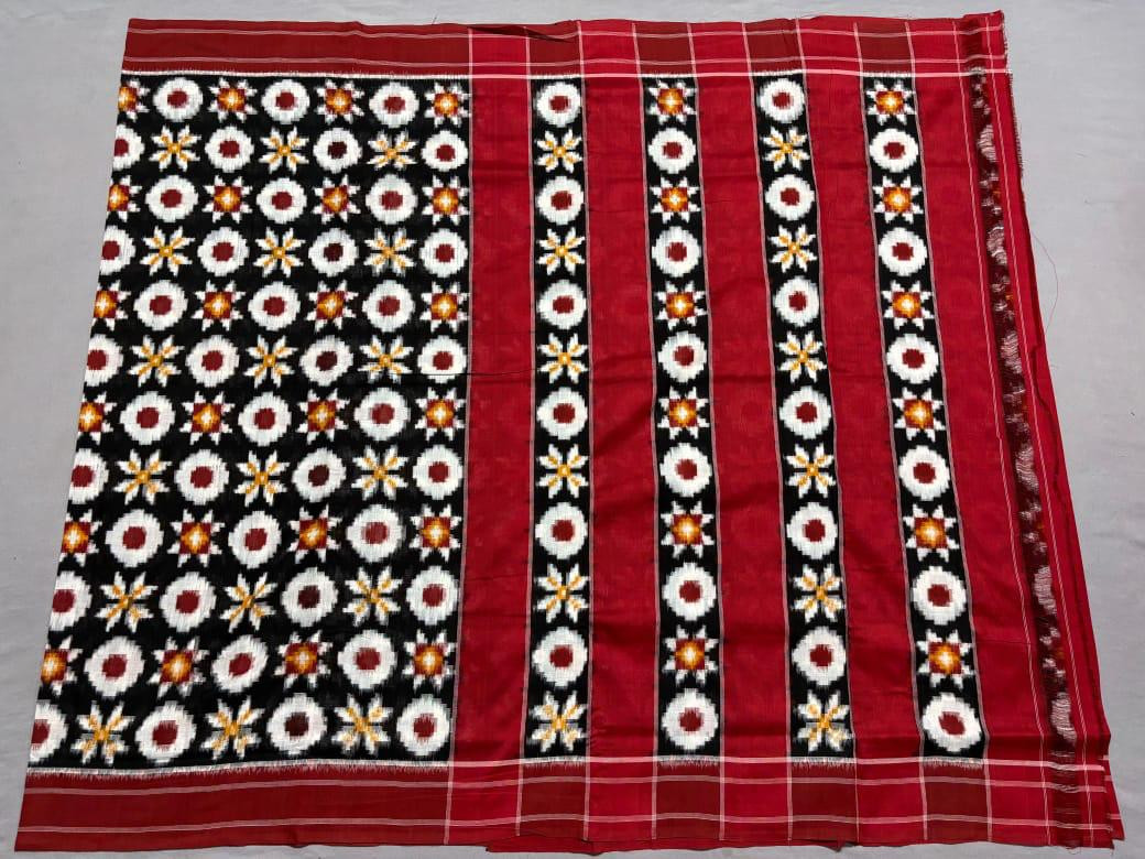 Teliya Rumal Mesrised Cotton Saree