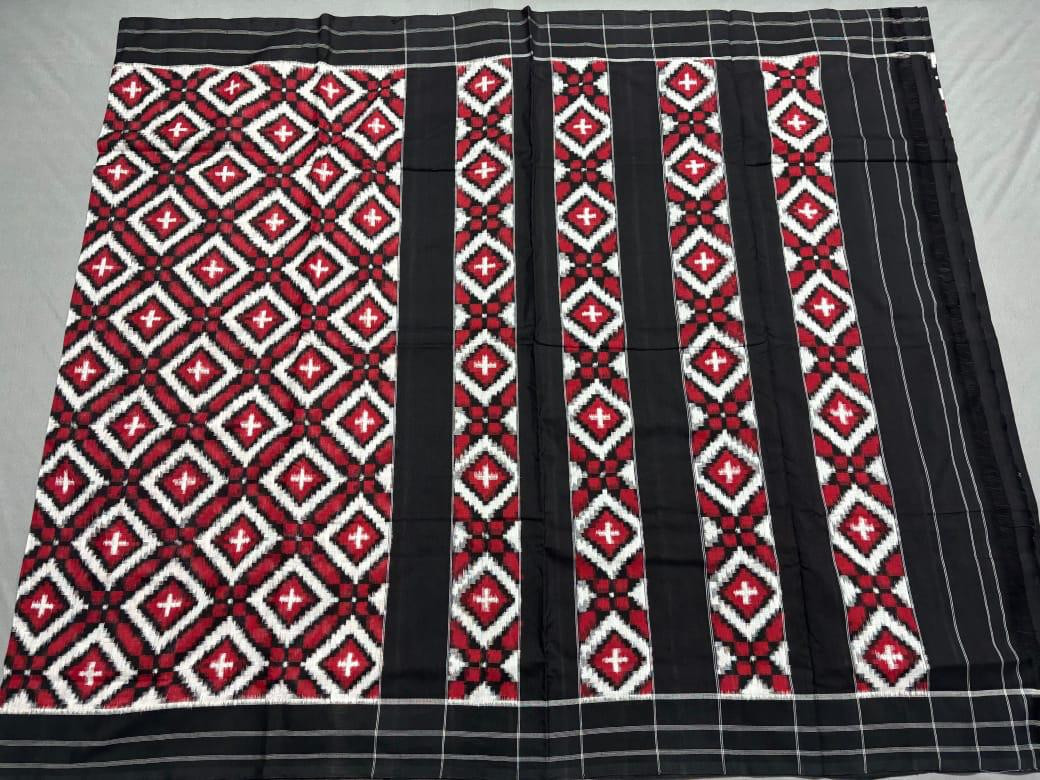 Teliya Rumal Mesrised Cotton Saree