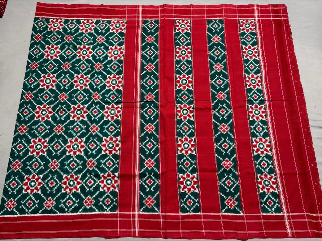 Teliya Rumal Mesrised Cotton Saree