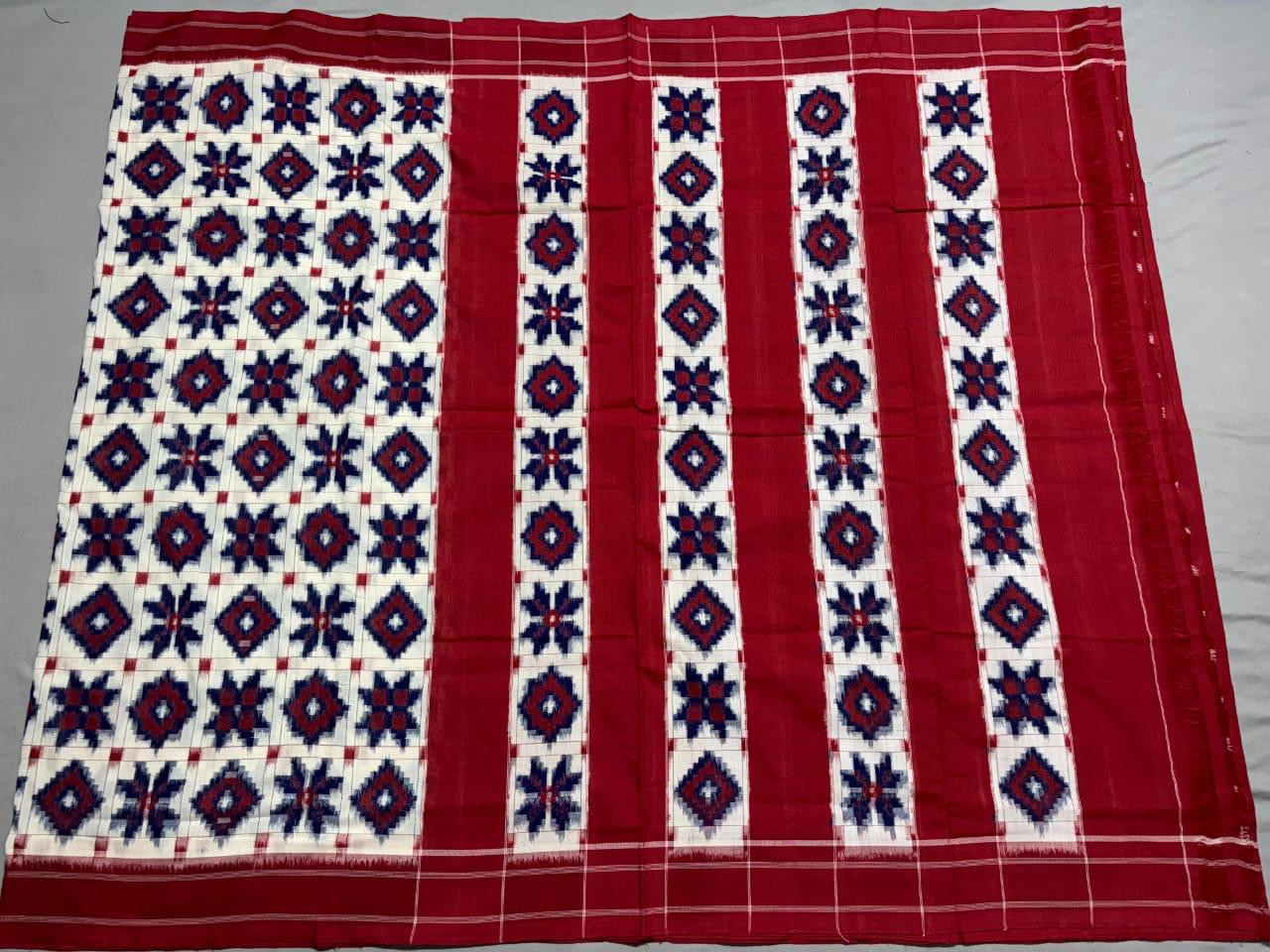 Teliya Rumal Mesrised Cotton Saree