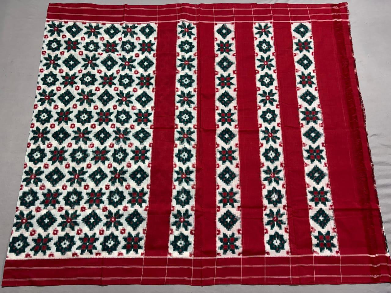 Teliya Rumal Mesrised Cotton Saree
