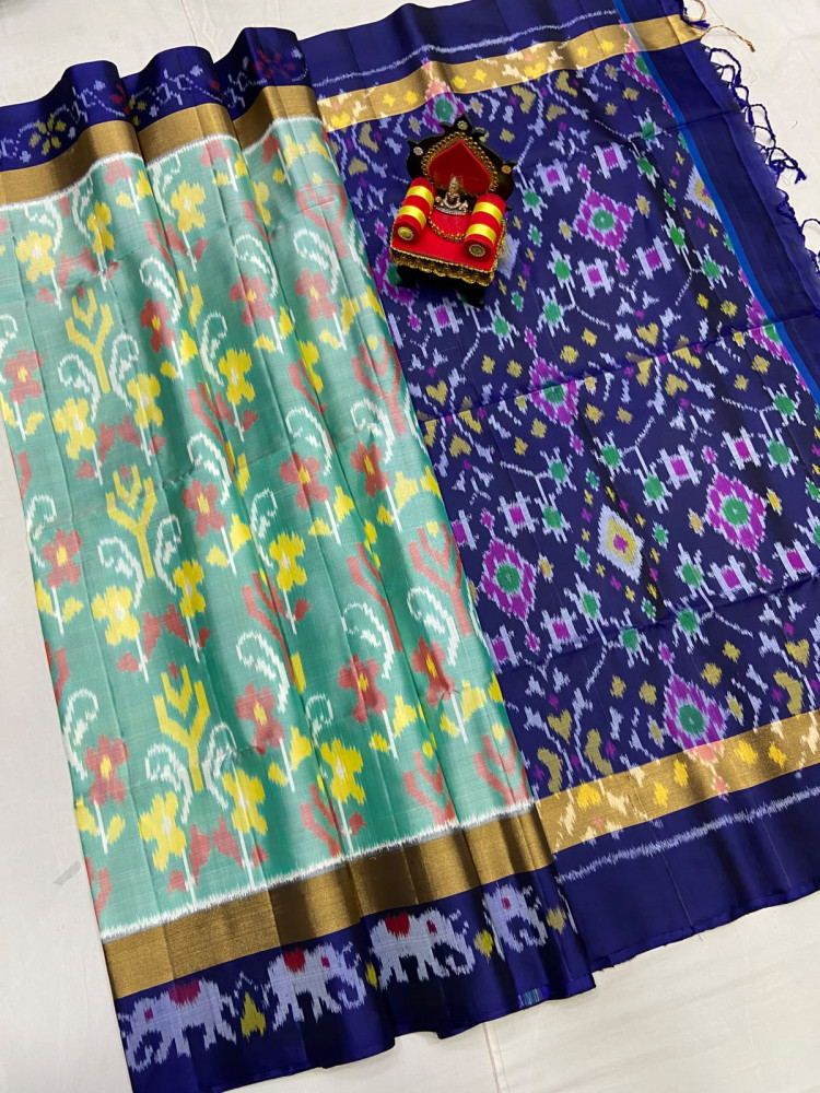 Image of Pochampally Double Warp Saree