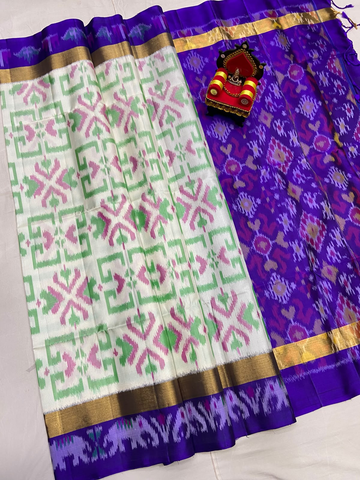 Pochampally Double Warp Saree