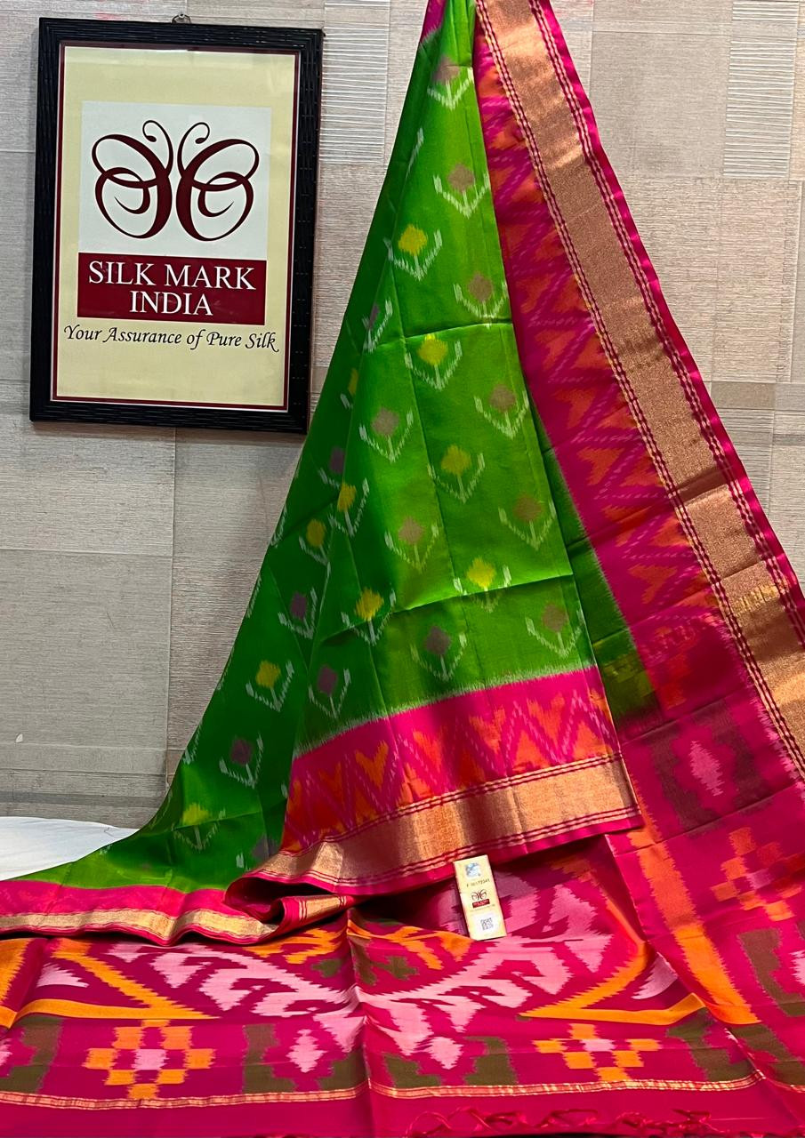 Pochampally Ikkat Pure Silk Saree