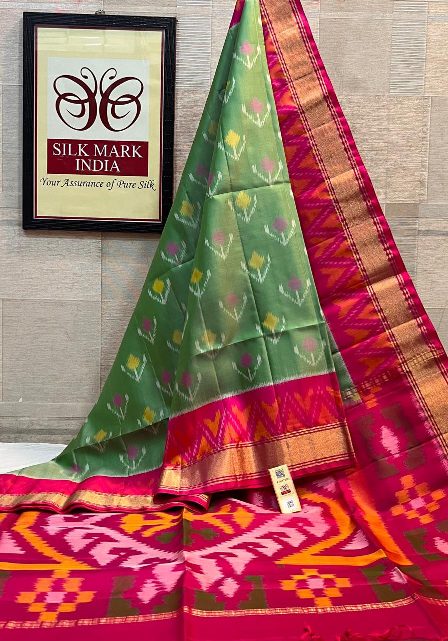 Pochampally Ikkat Pure Silk Saree
