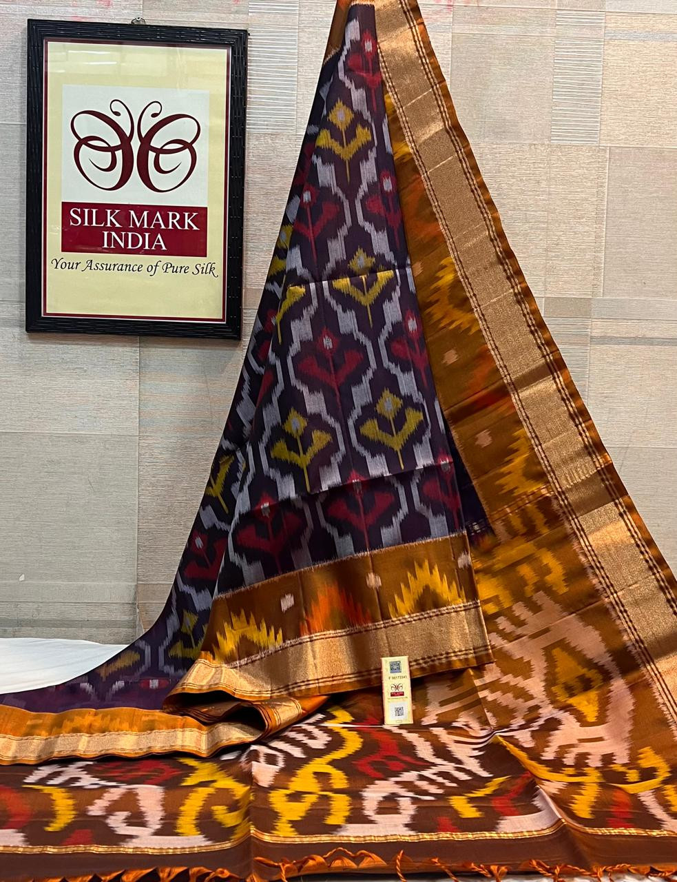 Pochampally Ikkat Pure Silk Saree