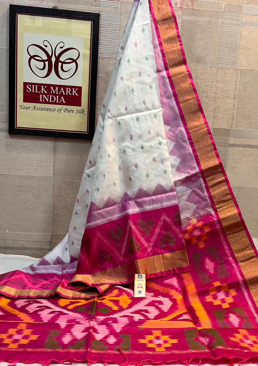 Pochampally Ikkat Pure Silk Saree