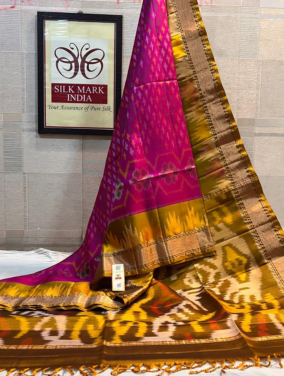 Pochampally Ikkat Pure Silk Saree