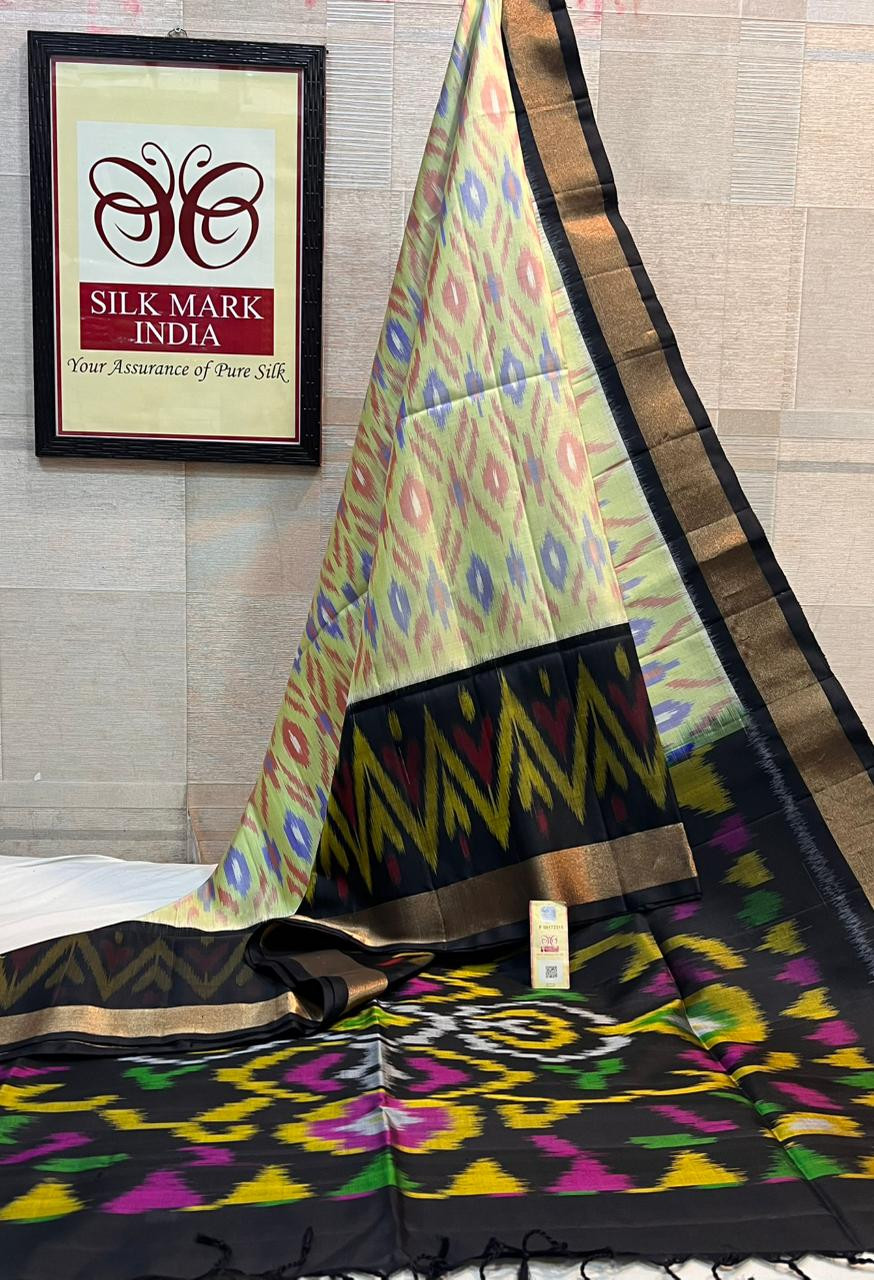 Pochampally Ikkat Pure Silk Saree