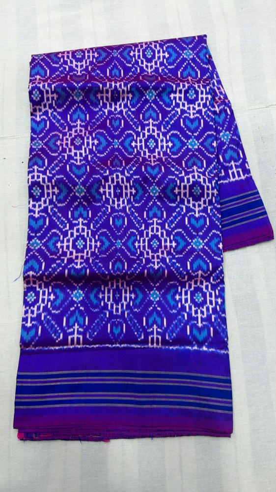 Image of Pochampally Ikkat Pure Silk Saree