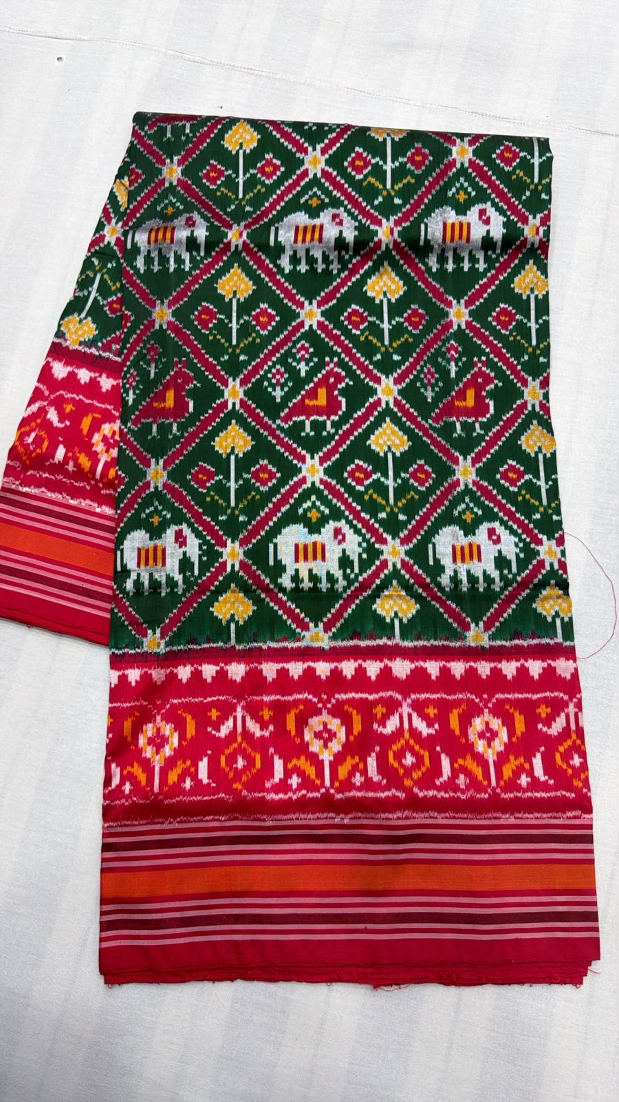 Pochampally Ikkat Pure Silk Saree