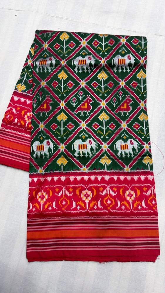 Image of Pochampally Ikkat Pure Silk Saree