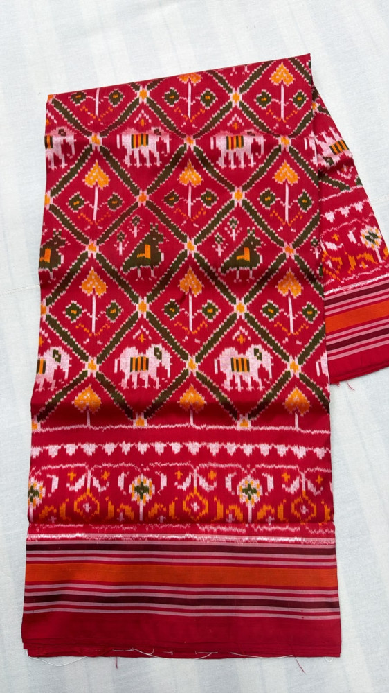 Image of Pochampally Ikkat Pure Silk Saree
