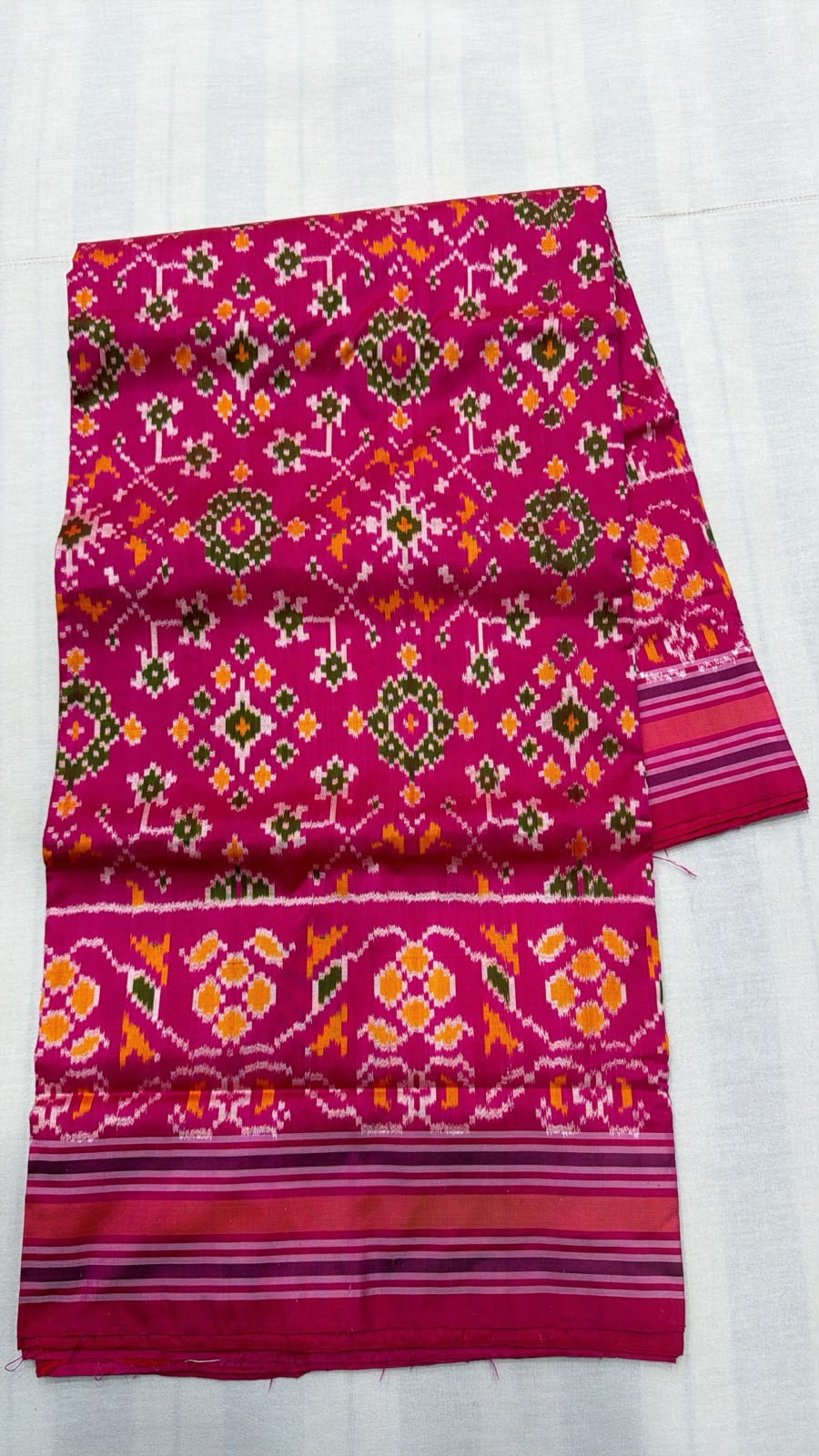Pochampally Ikkat Pure Silk Saree