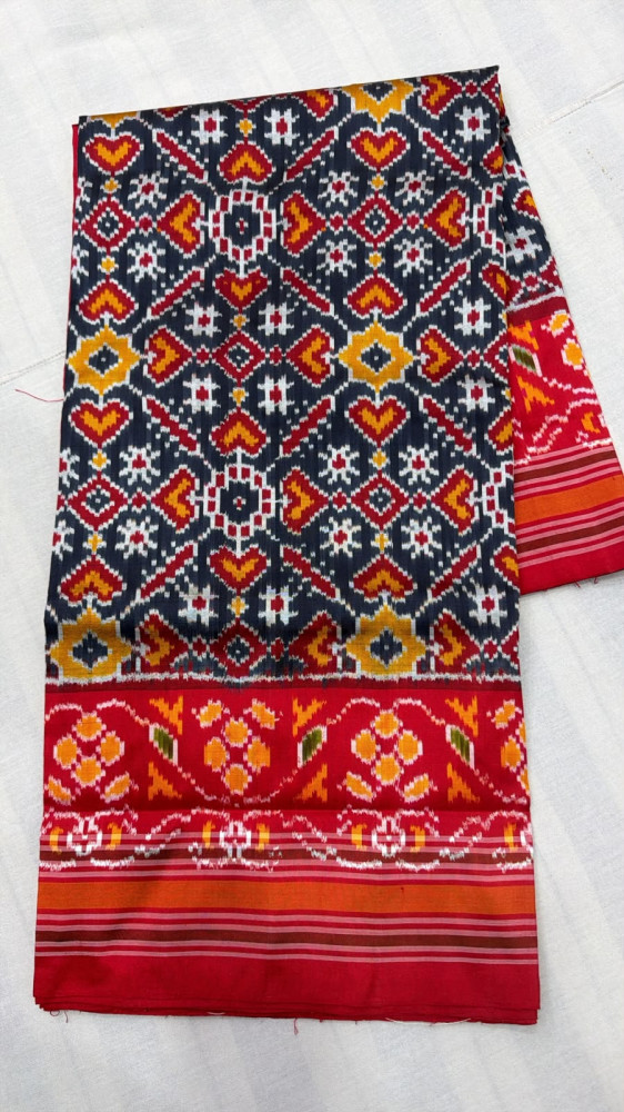 Image of Pochampally Ikkat Pure Silk Saree