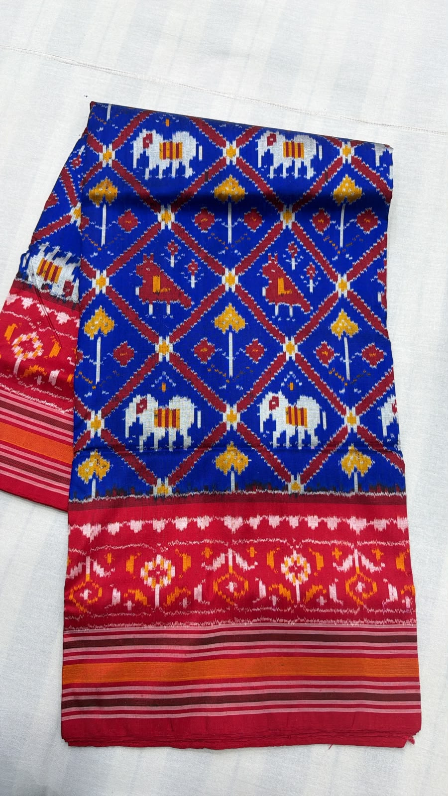 Pochampally Ikkat Pure Silk Saree