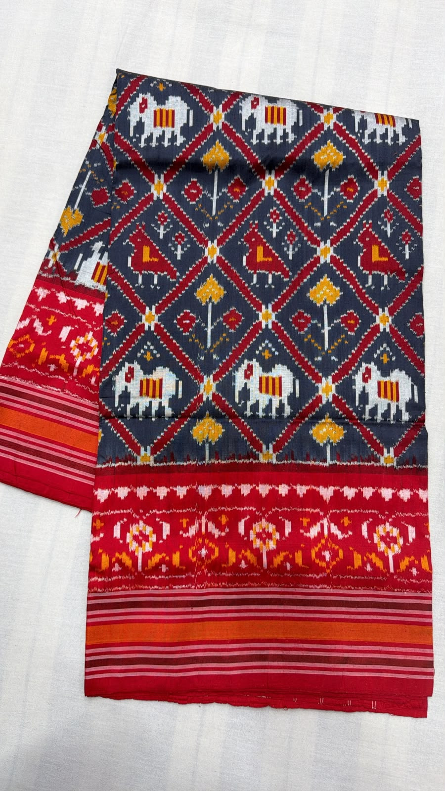 Pochampally Ikkat Pure Silk Saree