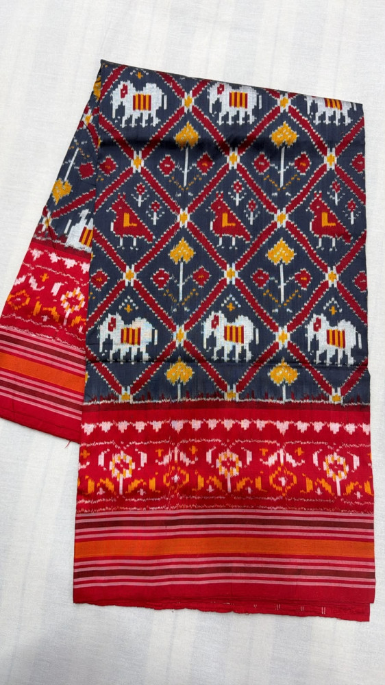 Image of Pochampally Ikkat Pure Silk Saree