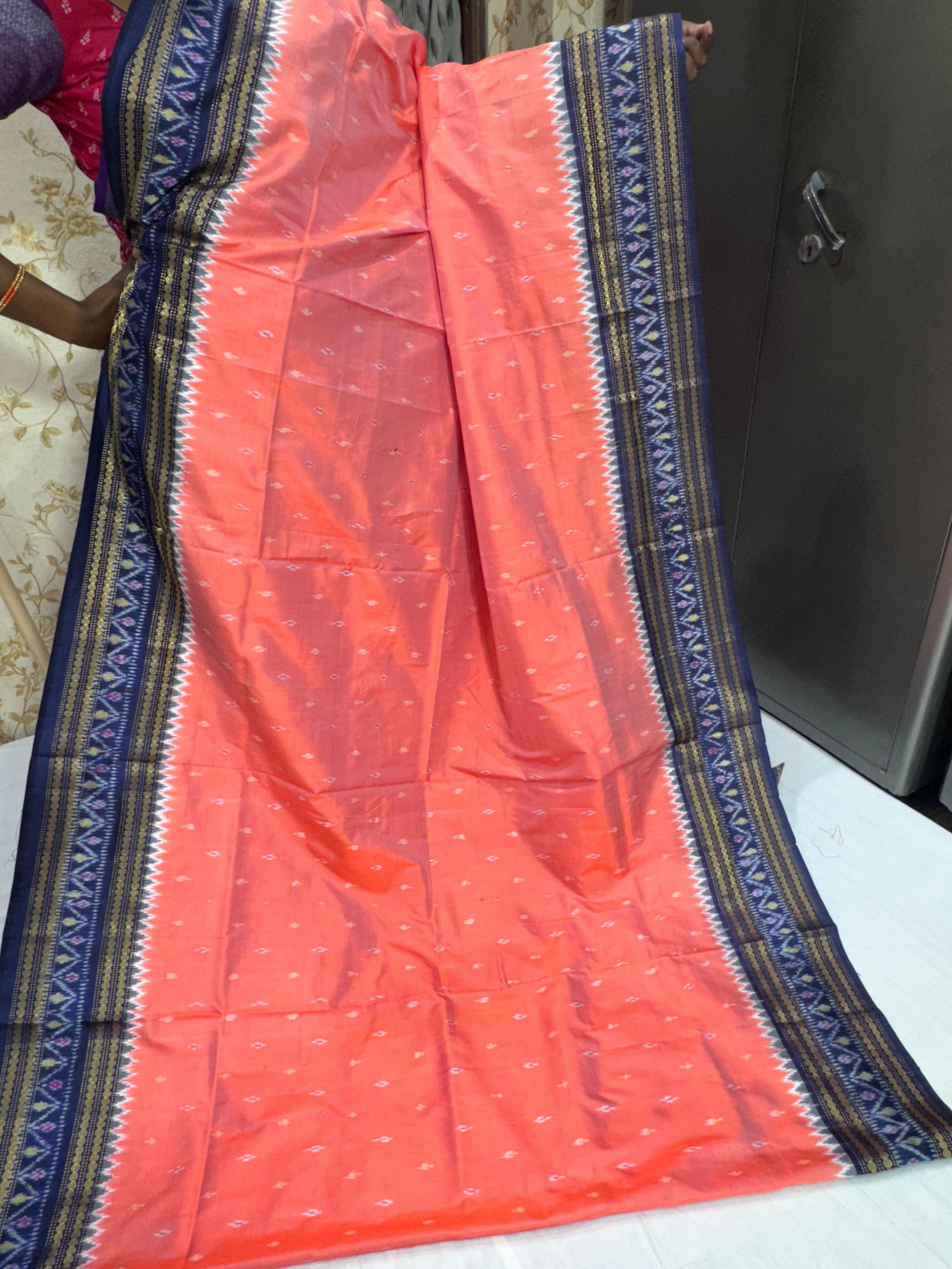 Pochampally Ikkat Pure Silk Saree