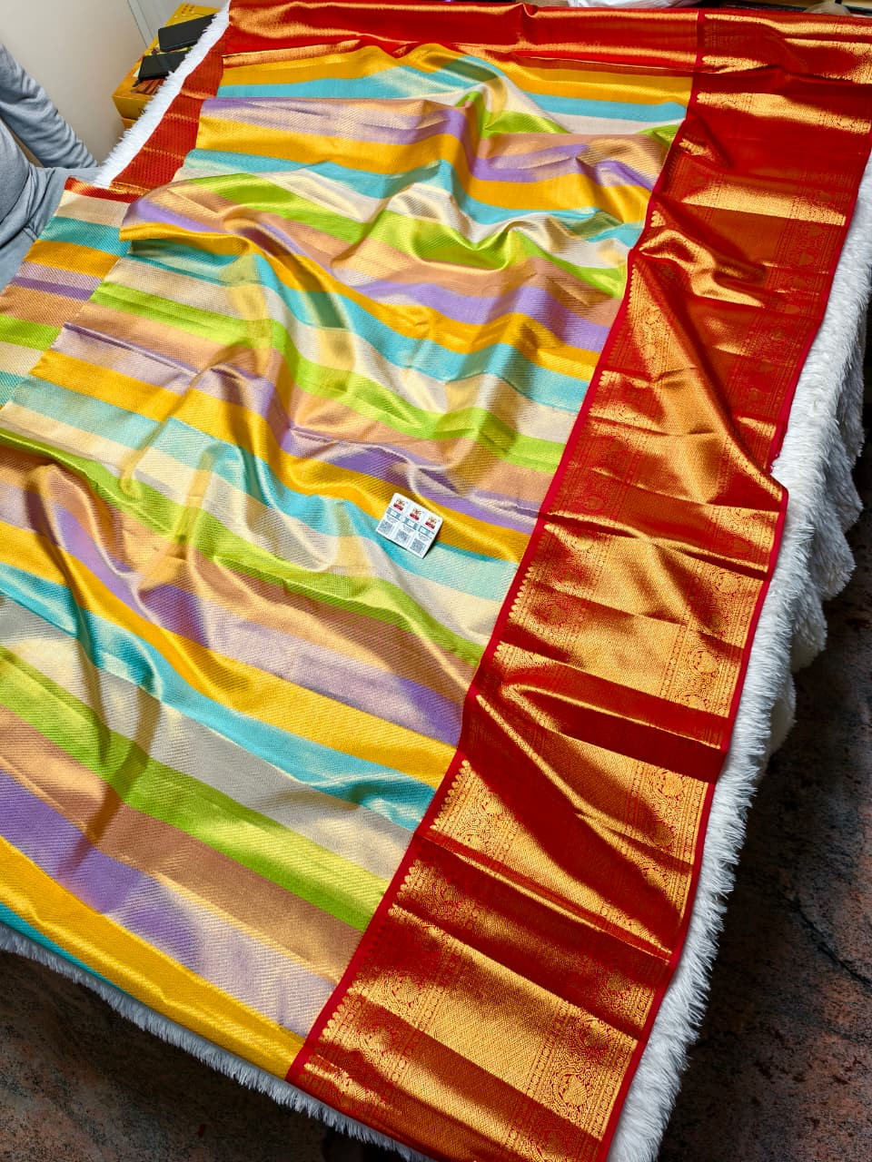 Kanchipuram Free Size Pure Silk Lehenga