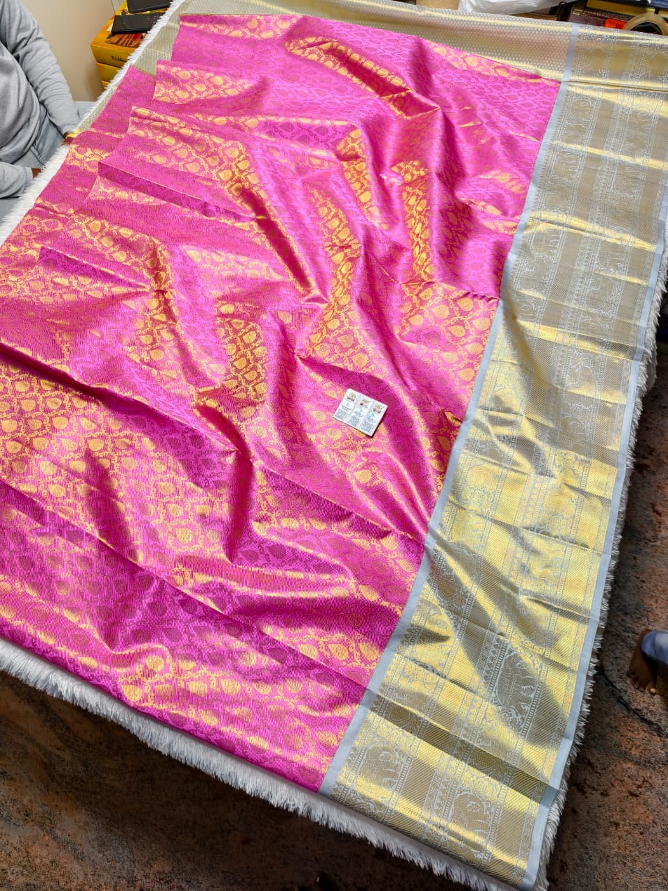 Kanchipuram Free Size Pure Silk Lehenga