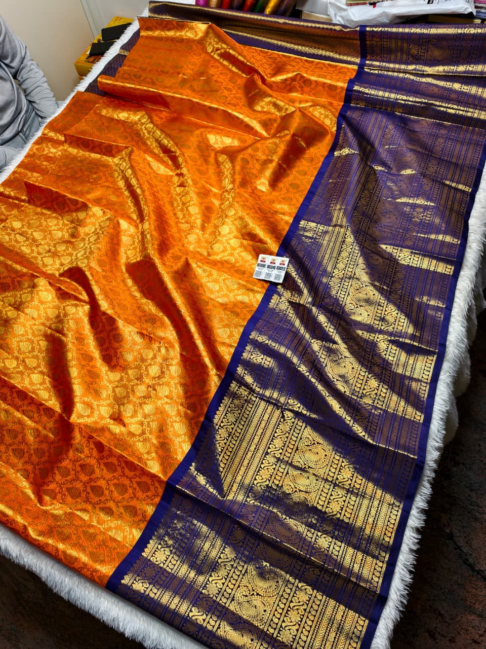 Kanchipuram Free Size Pure Silk Lehenga