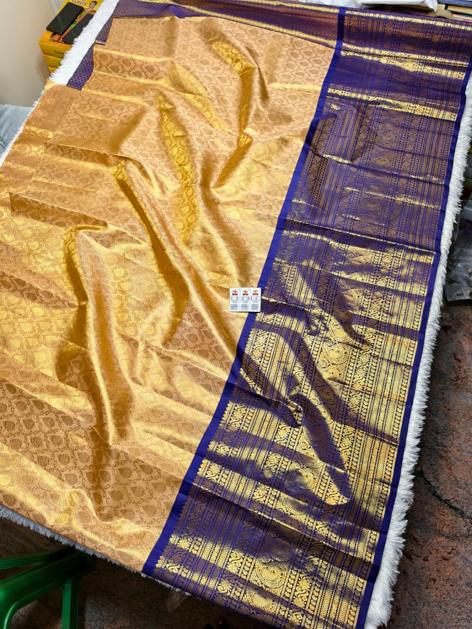 Kanchipuram Free Size Pure Silk Lehenga