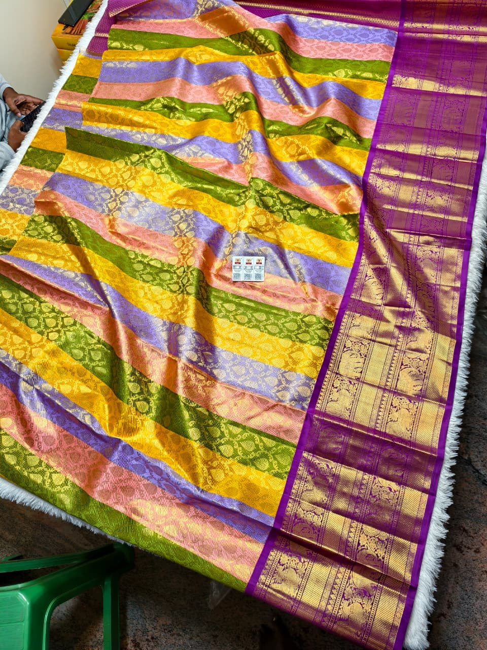 Kanchipuram Free Size Pure Silk Lehenga