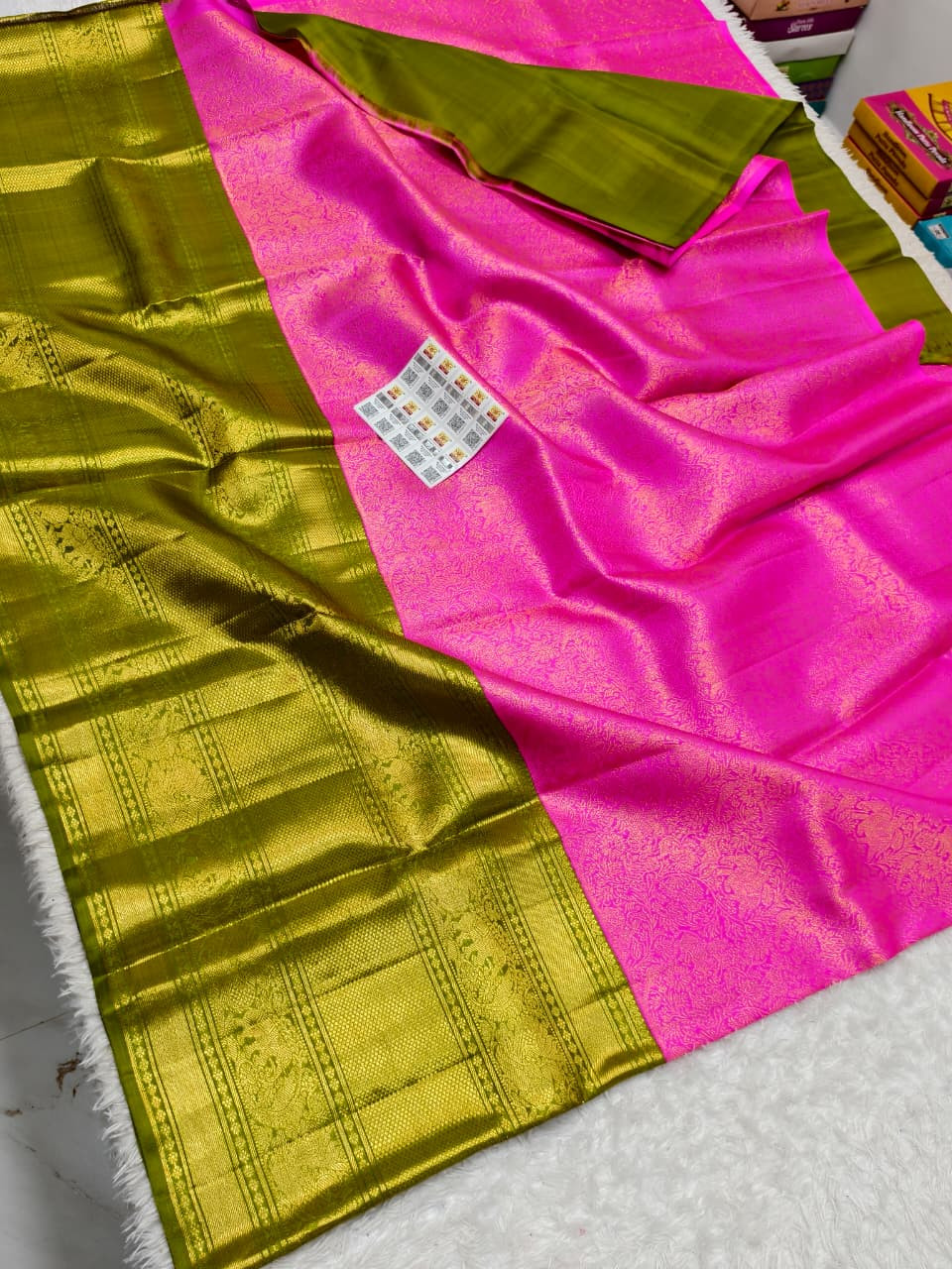 Kanchipuram Free Size Pure Silk Lehenga