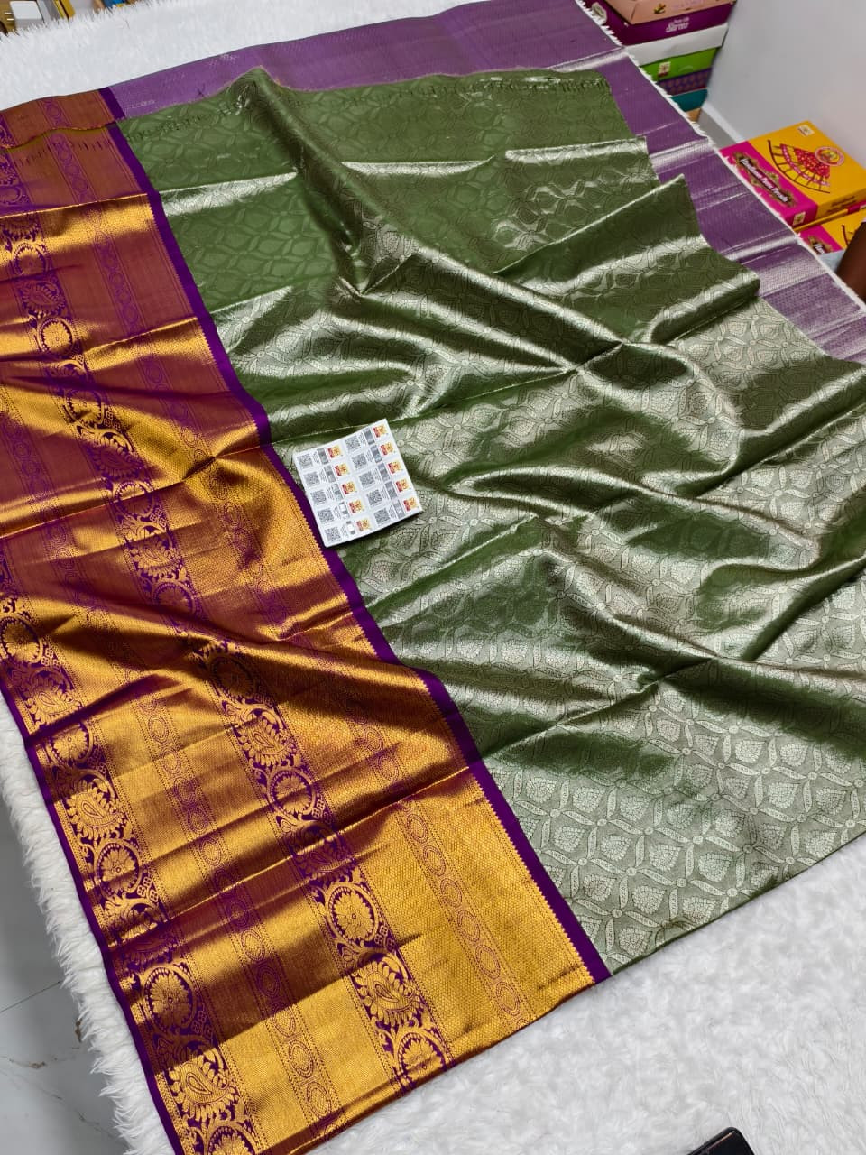 Kanchipuram Free Size Pure Silk Lehenga