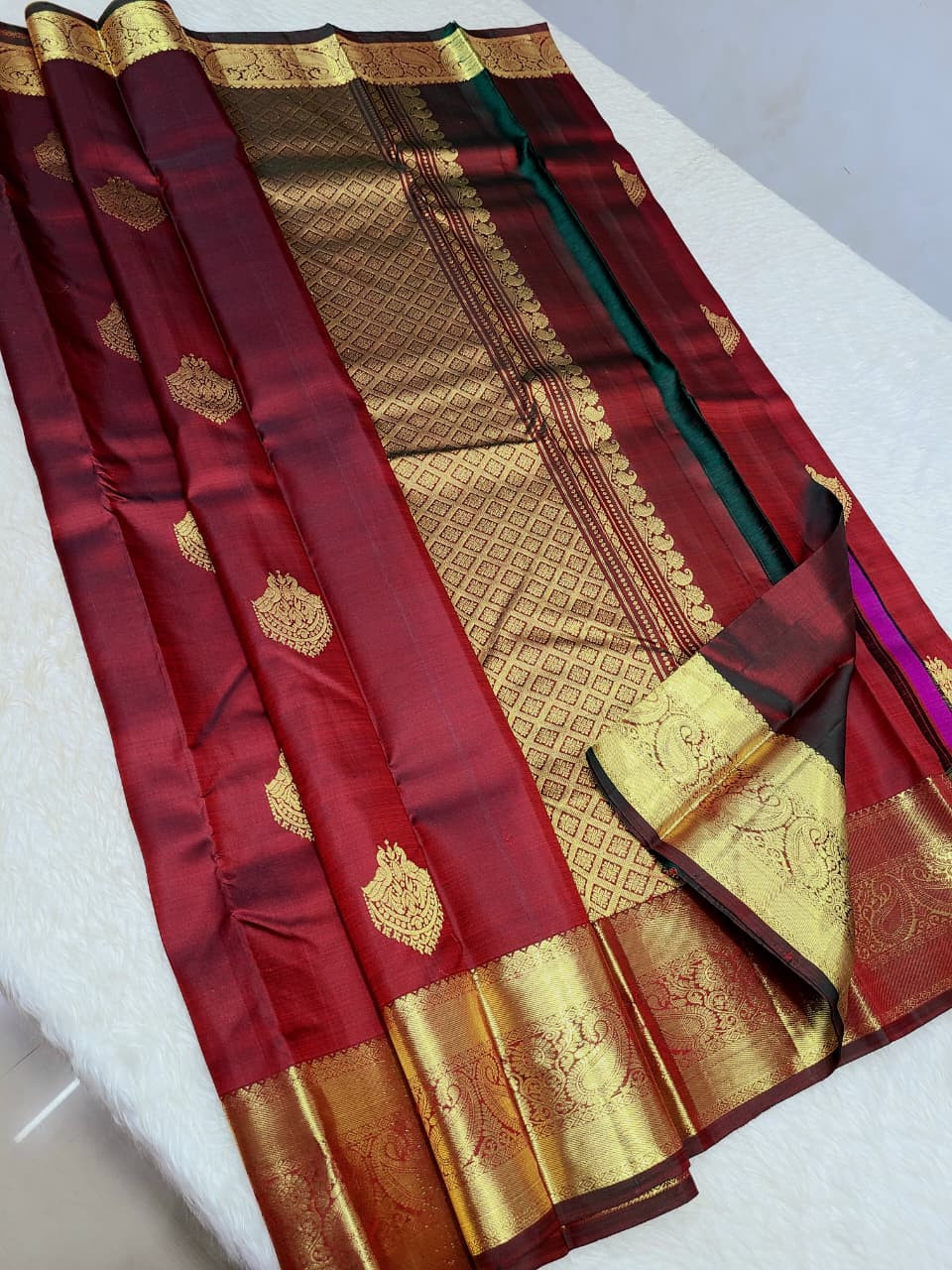 Pure Kanchipuram Silk Saree