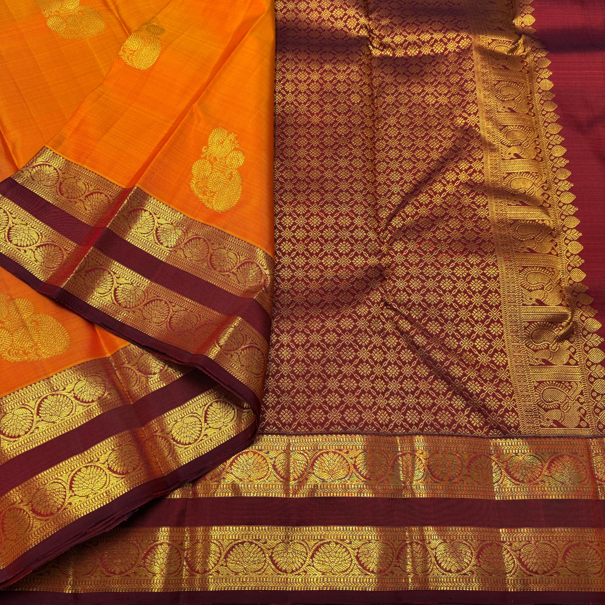Kanchipuram Pure Silk Saree