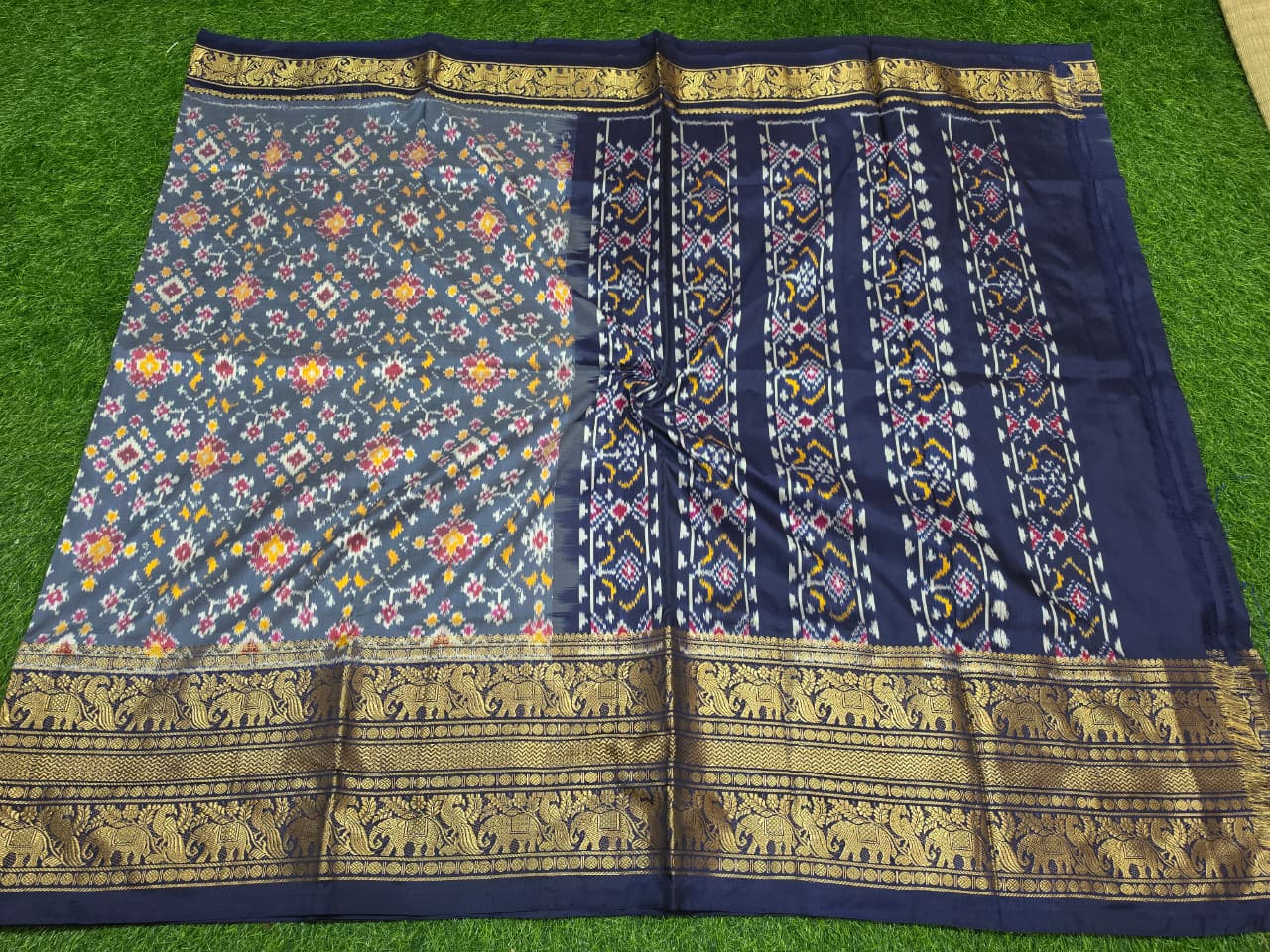 Pochampally Ikkat Pure Silk Saree