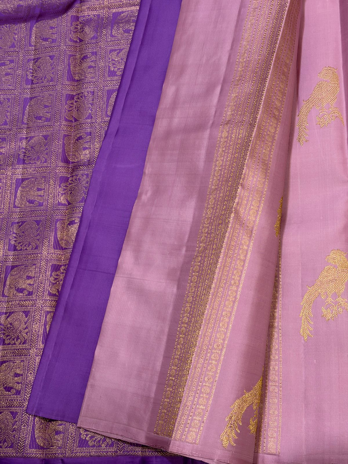 Kanchipuram Pure Silk Small Border Saree