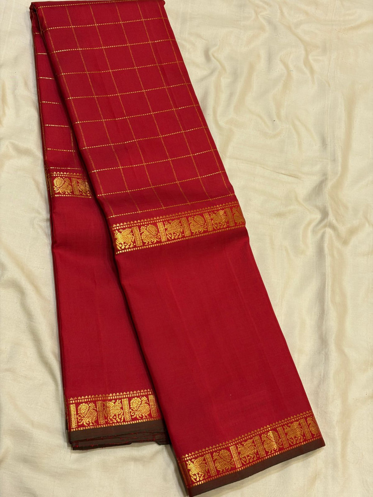 Image of Kanchipuram Pure Silk Saree