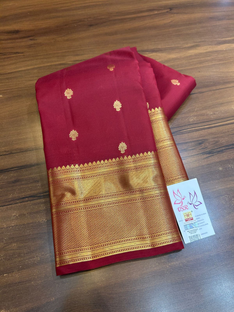 Image of Kanchipuram Pure Silk Saree
