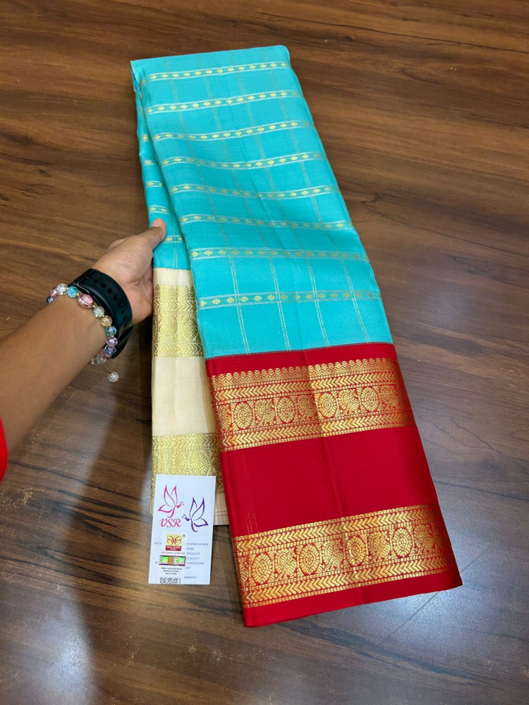 Image of Kanchipuram Pure Silk Saree