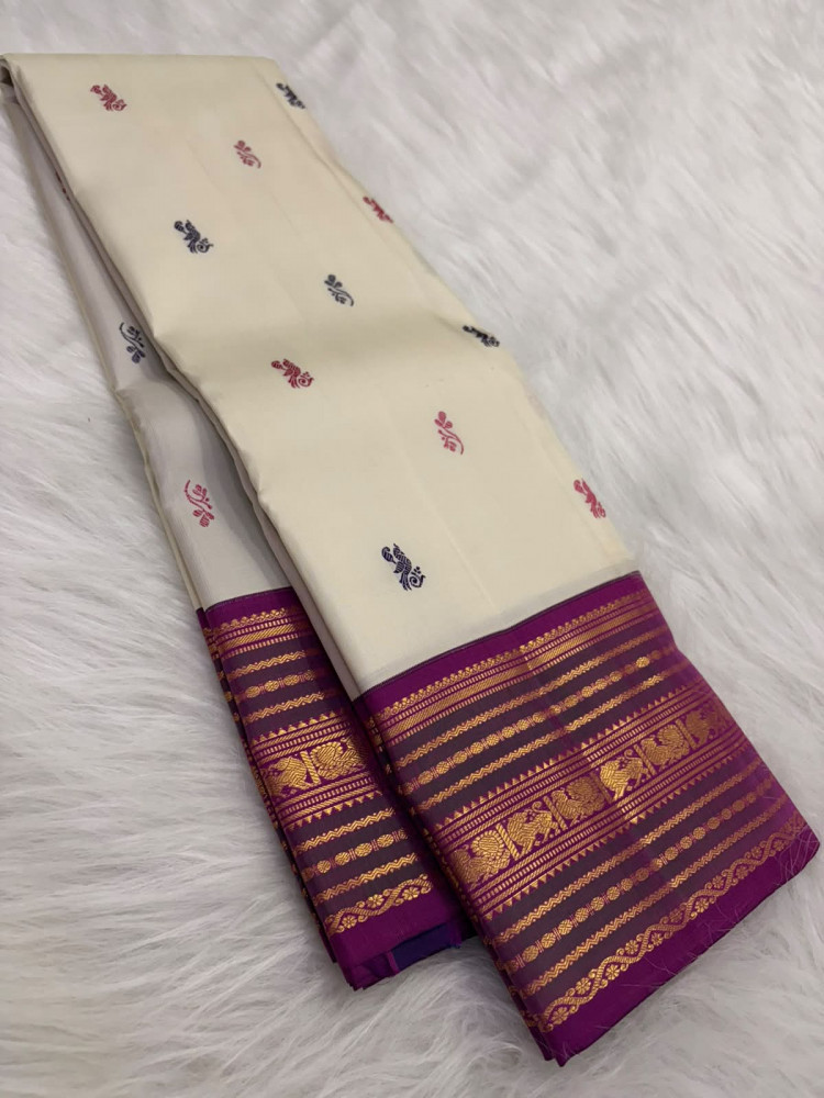 Image of Kanchipuram Pure Silk Saree